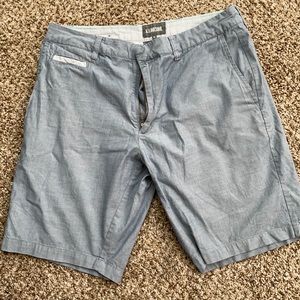 Linksoul solid boardwalker shorts 33 blue